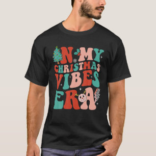 In My Christmas Vibes Era Xmas Groovy Santa Squad  T-Shirt