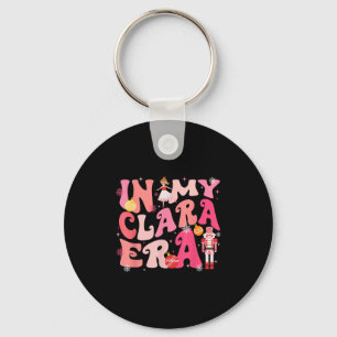 In My Clara Era Nutcracker Xmas Christmas Pajamas  Key Ring
