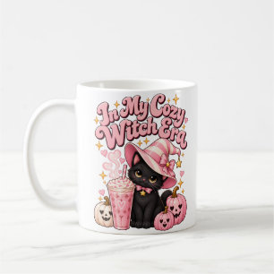 In My Cosy Witch Era Pink Halloween Coffee Mug