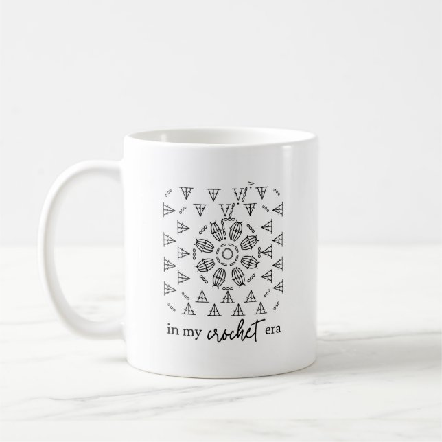 In My Crochet Era Coffee Mug (Left)