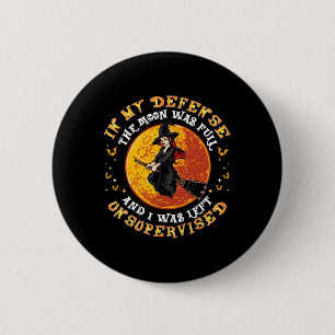 In My Defence Costume Halloween Matching Family 6 Cm Round Badge