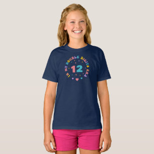 In My Double Digits Era Custom Age T-Shirt