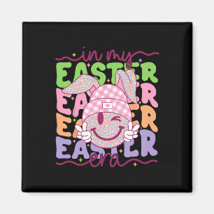 In My Easter Era Rabbit Bunny Happy Easter Day Wom Magnet