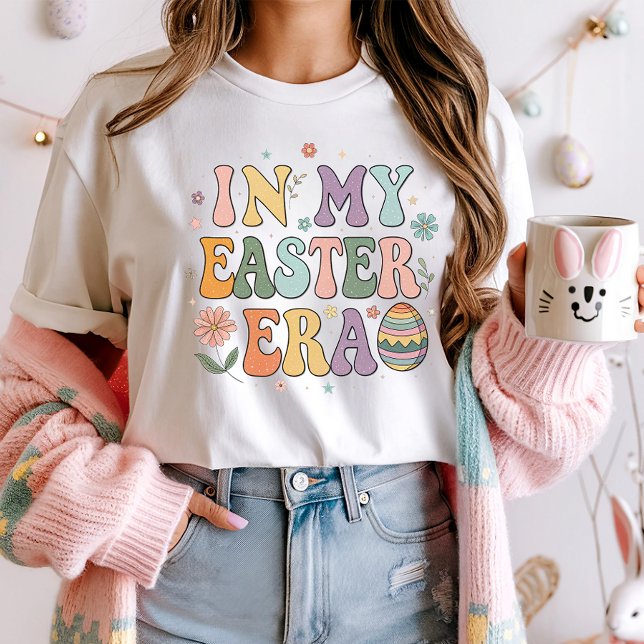 In My Easter Era Tee; Trendy Retro Spring  T-Shirt (Creator Uploaded)