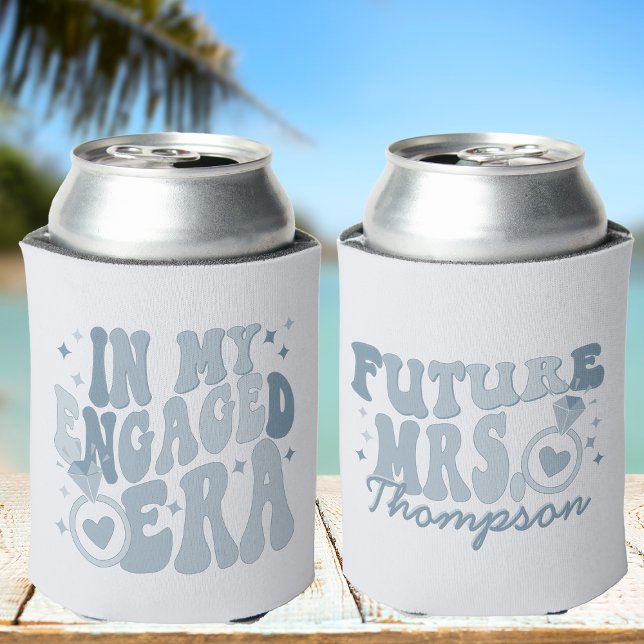 In My Engaged Era Engagement Gift Custom Fiance Can Cooler (Creator Uploaded)