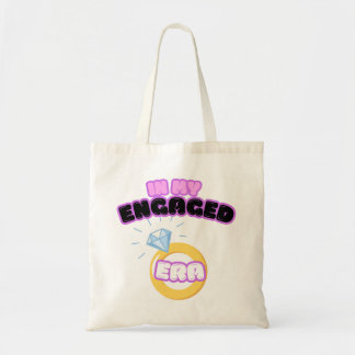 In my engaged era tote bag