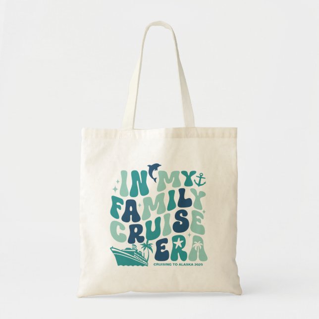 In My Family Cruise Era Custom Group Matching Trip Tote Bag (Front)