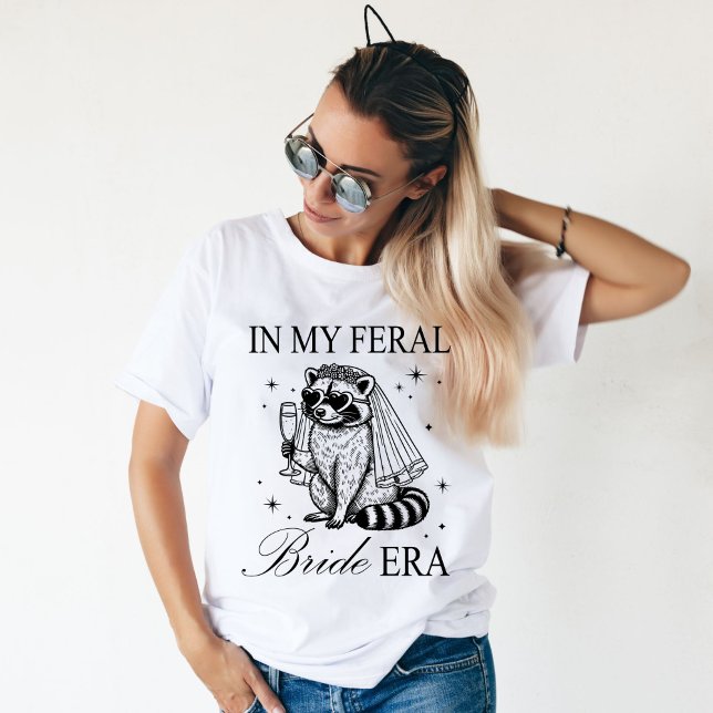 In My Feral Bride Era Funny Bachelorette Trip Tri-Blend Shirt (Creator Uploaded)