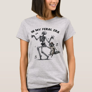In My Feral Era Racoon Funny Racoon T-Shirt