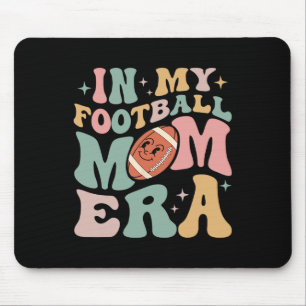In My Football Mum Era Fun Retro Halloween Sport M Mouse Pad