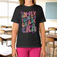 In My Fourth Grade Era Fun Neon Elements with Year