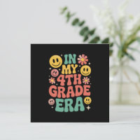 In My Fourth Grade Era Retro 4th Grade Back School