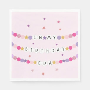 In My Friendship Bracelet Era Birthday Party Napkin