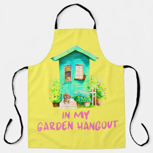 In My Garden Hangout Garden Shed  Apron