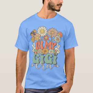 In My Gigi Era Floral Hippie Groovy Retro Matching T-Shirt