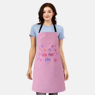  in my girl mom era CRAYON apron