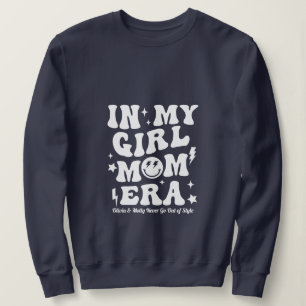 In My Girl Mom Era Sweatshirt Navy Mama Gift