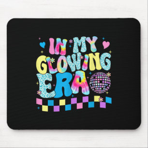 In My Glowing Era Tie Dye Bright Hello Summer Vaca Mouse Pad
