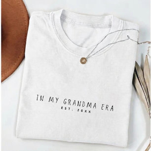 In My Grandma Era Grandma Gift for Grandmother T-Shirt
