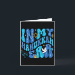 In My Hanukkah Era Happy Chanukah Jewish Pajamakah Card<br><div class="desc">In My Hanukkah Era Happy Chanukah Jewish Pajamakah Men Women</div>