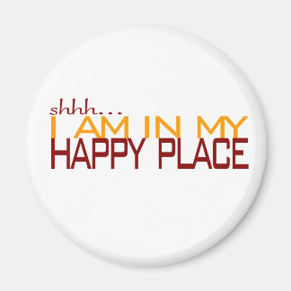 In My Happy Place Magnet