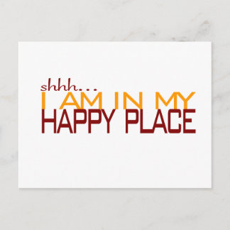In My Happy Place Postcard