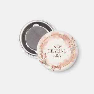In My Healing Era Elegant Pink Self Love Magnet