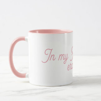 In My Healing Era Pink Coffee Mug | Aesthetic Pink