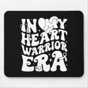 In My Heart Disease Warrior Era Heart Health Aware Mouse Pad