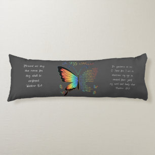 "In my heart" Remembrance body pillow. Body Cushion
