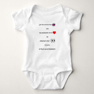 In My Heart Series Baby Romper Bodysuit