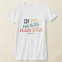 In My Horse Mum Era Pastel Wavy Text Equestrian