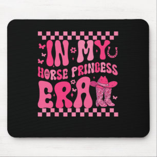 In My Horse Princess Era Horseck Riding Girls Retr Mouse Pad