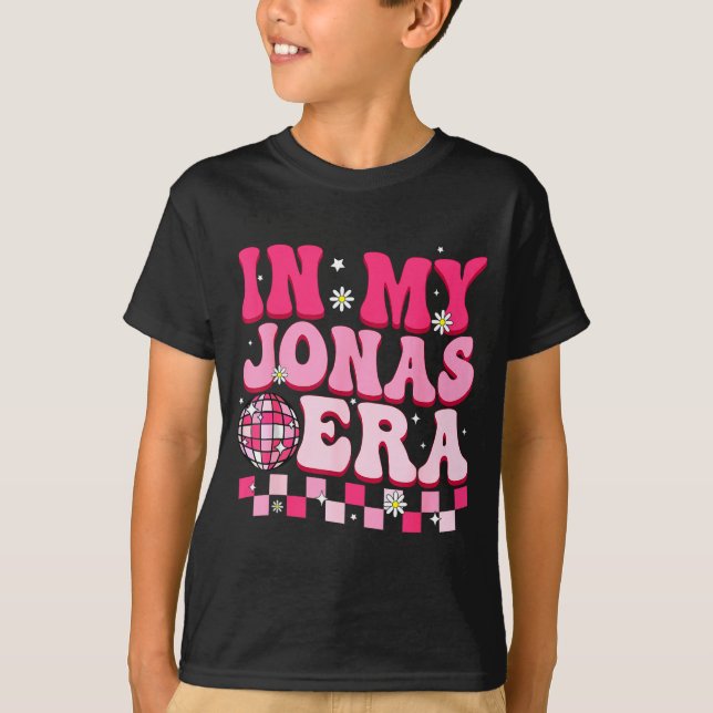 In My Jonas Era Funny Jonas Groovy 80's Men Women  T-Shirt (Front)