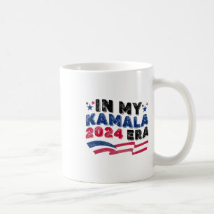 In My Kamala 2024 Era Political Support Design Coffee Mug