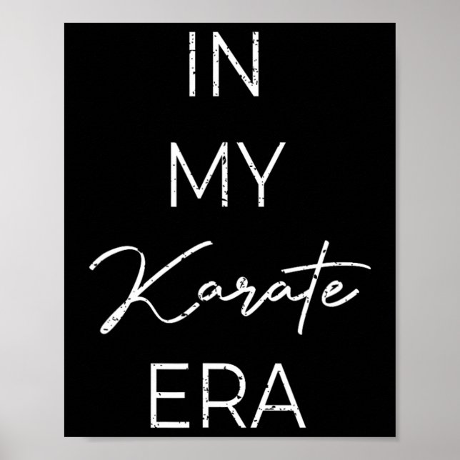 In My Karate Era 1  Poster (Front)
