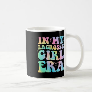 In My Lacrosse Girl Era Groovy Retro Funny  Coffee Mug