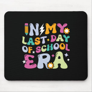 In My Last Day Of School Era Kids Groovy Teachers Mouse Pad