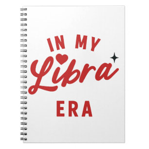 in my Libra Era Notebook , Libra birthday gift
