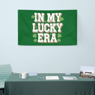 In My Lucky Era Saint Patrick's Day Family Gift Banner