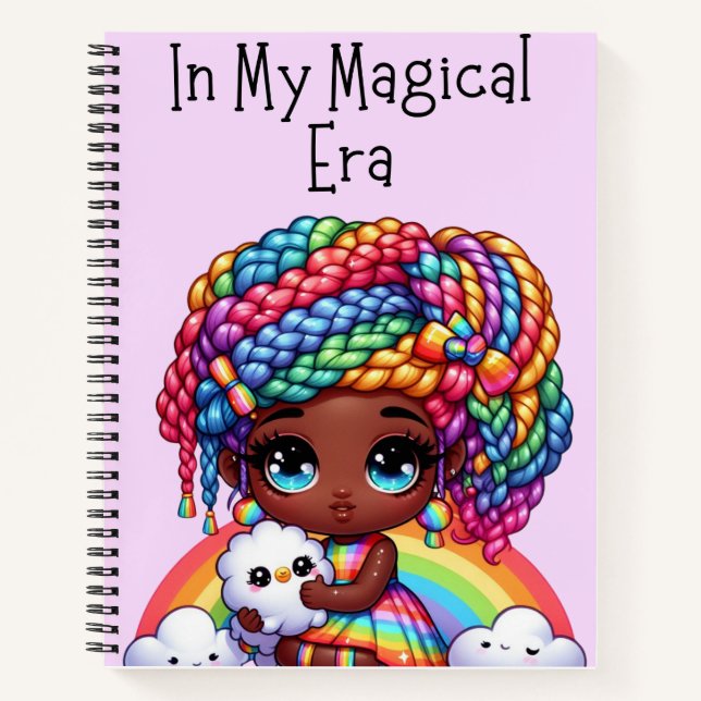 In My Magical Era – Cute Purple Notebook (Front)