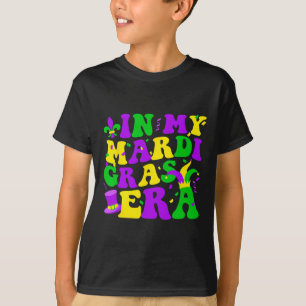 In My Mardi Gras Era Festival Retro Carnival Holid T-Shirt
