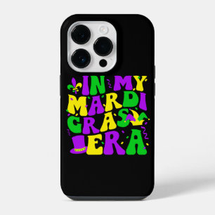 In My Mardi Gras Era Funny Festival Retro Carnival iPhone 14 Pro Case