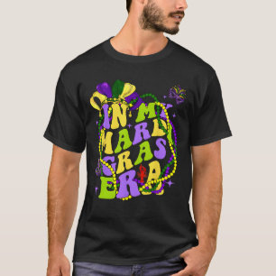In My Mardi Gras Era Heart Fleur-de-lis Symbol Fes T-Shirt