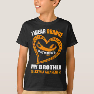 In my memory of my brother LEUKEMIA AWARENESS T-Shirt