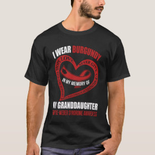 In my memory of my granddaughter STURGE WEBER SYND T-Shirt