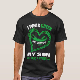 In my memory of my son SCOLIOSIS AWARENESS T-Shirt