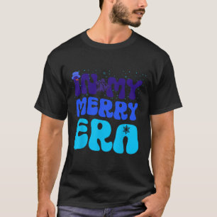 In My Merry Era Xmas Groovy Family Matching Merry T-Shirt