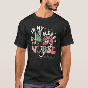 In My Merry Nurse Era Christmas Tree Xmas Pajama R T-Shirt