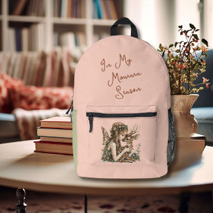 In My Momma Season Woodland Diaper Bag Backpack